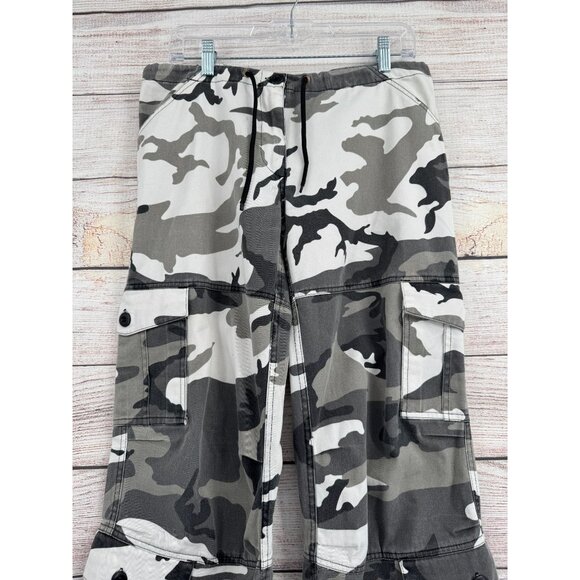 Rothco Military BDH Cargo‎ Camouflage Pants Men's Size XS Gray/White/Beige Camo - Picture 4 of 10